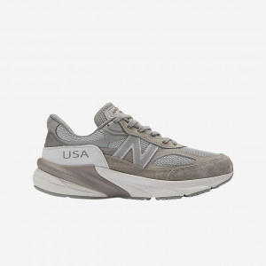 뉴발란스 x 더블탭스 990v6 메이드 인 USA 문 미스트 미라지 그레이
